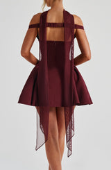 Ayla Scarf - Cherry Lacquer