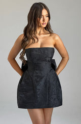 Elenora Mini Dress - Black