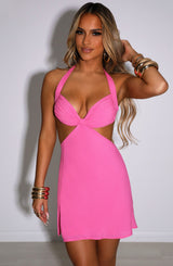 Kamilla Mini Dress - Hot Pink