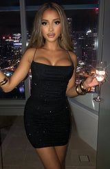 Tonia Mini Dress - Black XS Babyboo Fashion Premium Exclusive Design