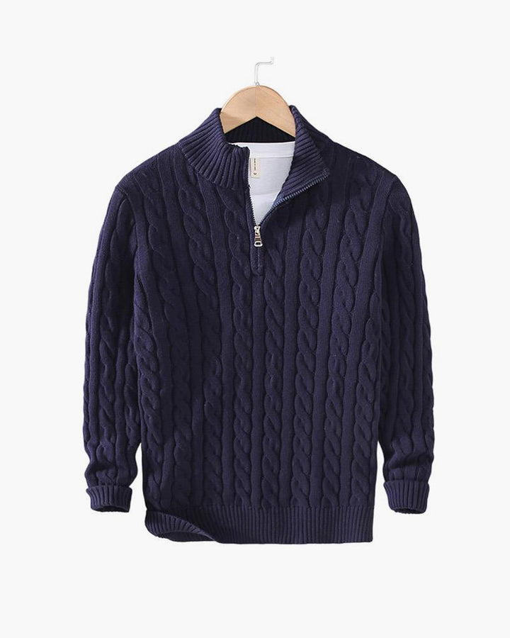 TAEBAEK Zipped Sweater