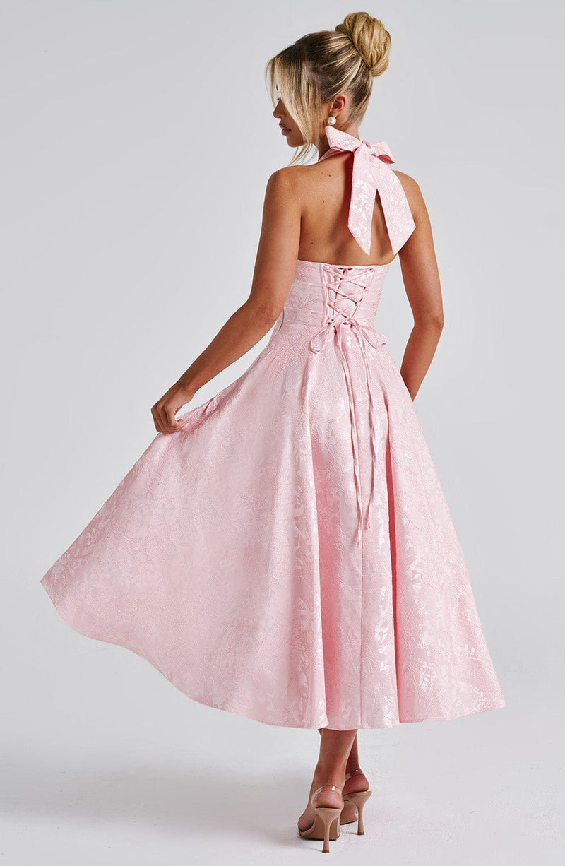 Effie Midi Dress - Blush