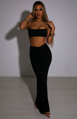Eloise Maxi Skirt - Black
