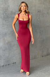 Hadley Maxi Dress - Cherry Dress Babyboo Fashion Premium Exclusive Design
