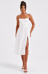 Luanna Midi Dress - Ivory