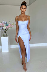 Misha Maxi Dress - Baby Blue Dress XS Babyboo Fashion Premium Exclusive Design