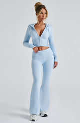 Portia Knit Pants - Baby Blue Pants Babyboo Fashion Premium Exclusive Design