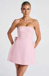 Suni Mini Dress - Blush Dress Babyboo Fashion Premium Exclusive Design