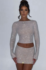 Tani Mini Skirt - Nude Skirt XS Babyboo Fashion Premium Exclusive Design