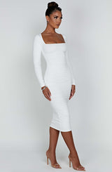 Wren Maxi Dress - White
