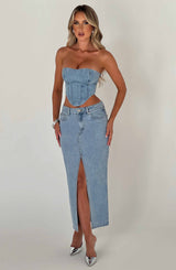 Yasie Corset - Blue
